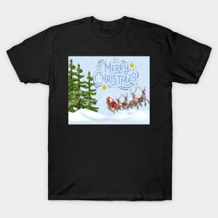 Christmas cards | invitation cards | merry Christmas T-Shirt